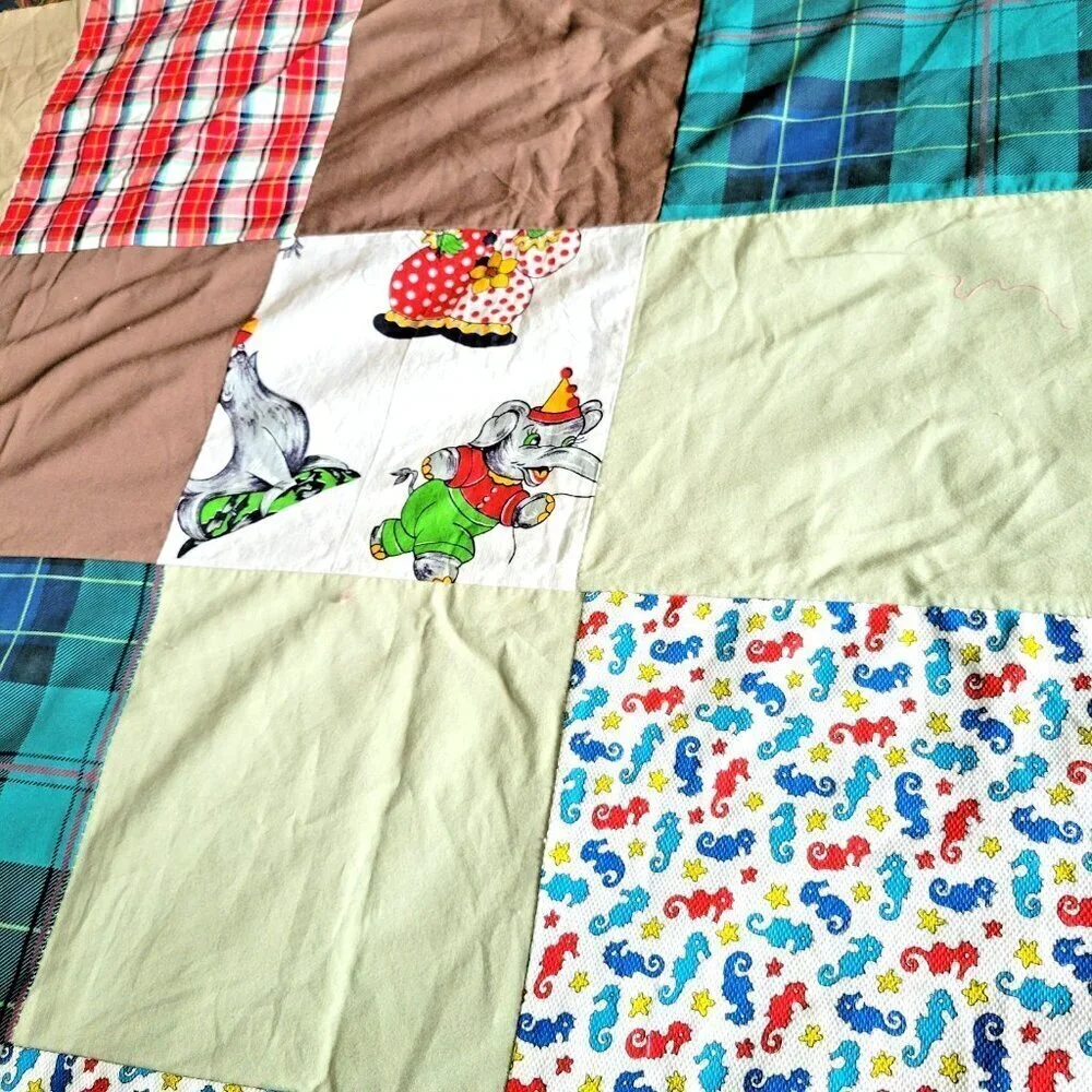 Patchwork Quilt Top 76